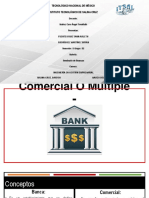 2.1 Banca Comercial O Múltiple