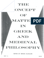 Ernan Mcmullin (Editor) The Concept of Matter in Greek and Medieval Philosophy 1965 PDF