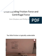 Understanding Friction Force and Centrifugal Force