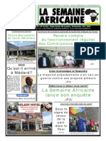 La Semaine Africaine N°3781 Du Mardi 10 Avril 2018