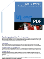 Fire Performance - White Paper