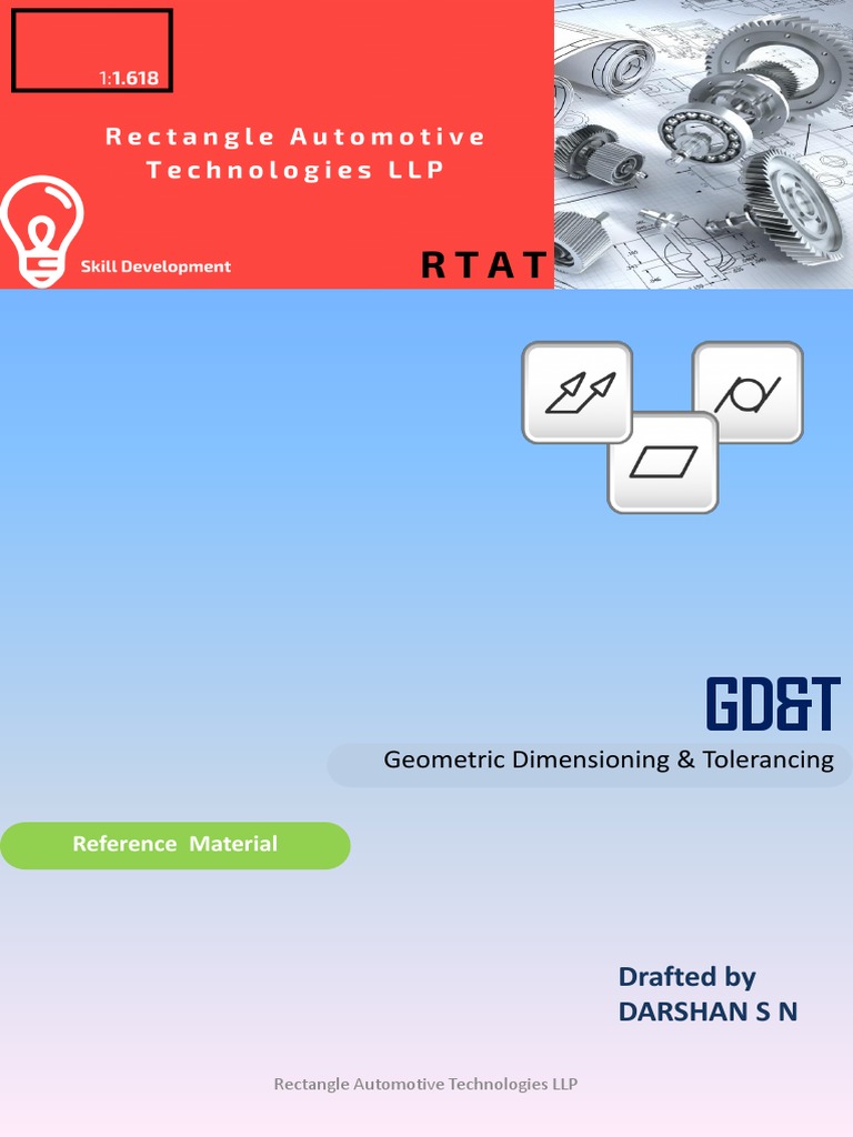 GD&T Notes | PDF | Geometry | Engineering