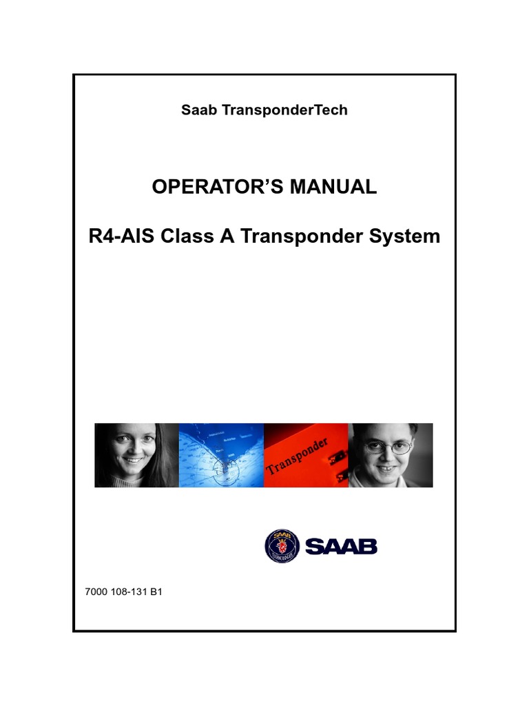 Saab R4 AIS - Operator's Manual | PDF | Computing | Entertainment (General)