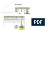 copy of budget template