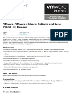 Vmware Vsphere Optimize and Scale v6 5 On Demand