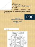 Permeabilidad Cabeza Constante-Astm2434 PDF
