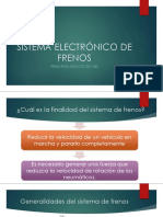 Sistema Electrónico de Frenos 