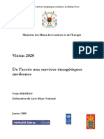 Mepred Burkina Faso Vision 2020 FR PDF