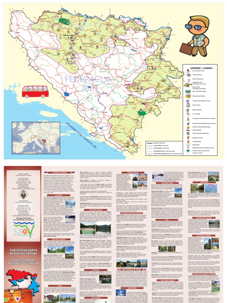 Karta Republike Srpske PDF | PDF