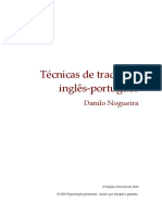 Técnicas de Tradução - 2 Edição