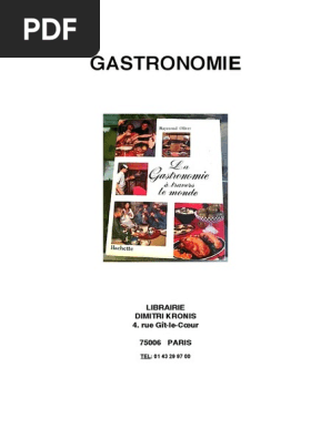 1480 Gastronomie Pdf Livres Gastronomie
