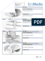 Storyboard Sheet:: Short Film Created By: Meida Drilingaite, Ruby Franks, Maisie Lee