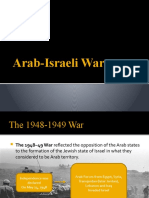 Arab Israeli War - Japee's Report