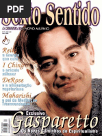 Revista Sexto Sentido - Canal Aberto Para o Alem - 2000 - Marco