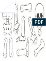 Esqueleto para Armar - Clase Ciencias PDF