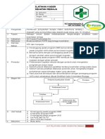 Sop Pelatihan Kader Kesehatan Remaja