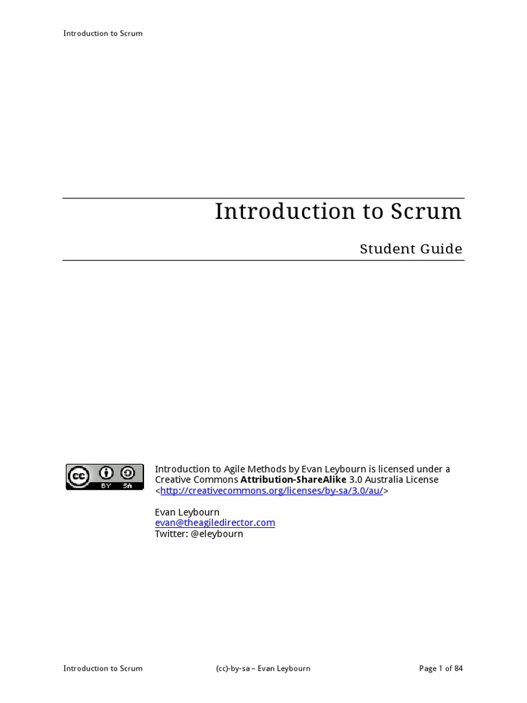 Agile Development and Scrum Overview | PDF | Scrum (Software ...