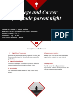 Parent Night - 9th Grade 2