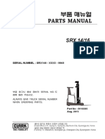 Parts Manual: Serial Numbel: Srx146 - XXXX - 9940