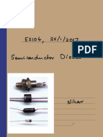 Semiconductor Diodes: Nihar