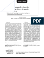 Dialnet LaPsicologiaDeLaEducacionEnArgentinaRaicesDesarrol 4865187 PDF