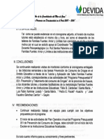 INFORME N°12  B PLAN DE MONITOREO DE FAMILIAS FUERTES ( LADO B)