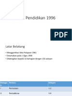 Akta Pendidikan 1996