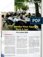 15 Ème Rendez-Vous Geoges Petit N - 95 PDF