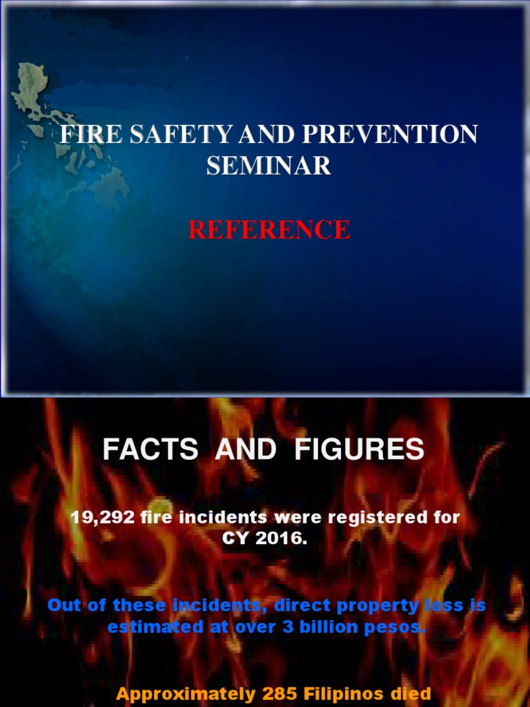 (Guide) Fire Safety and Prevention Seminar PDF Fire Safety