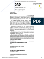 2018 4_17 La Jornada_ Pese a Estudios, Indígenas Tienen Poco Acceso a Empleos de Alta Calificación