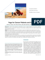 Yoga for Cancer Patients and Survivors