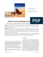 Yoga For Cancer Patients and Survivors