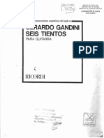 Gandini - Seis Tientos