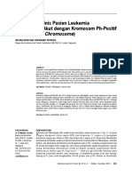 ID Perjalanan Klinis Pasien Leukemia Limfob PDF