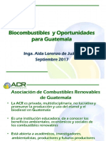 Ponencia No. 1 - Biocombustibles y Oportunidades Para Guatemala