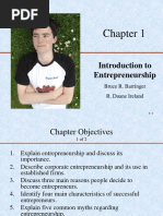 Introduction To Entrepreneurship: Bruce R. Barringer R. Duane Ireland