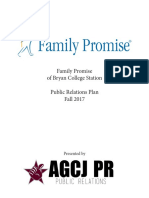 Family Promise PR Plan