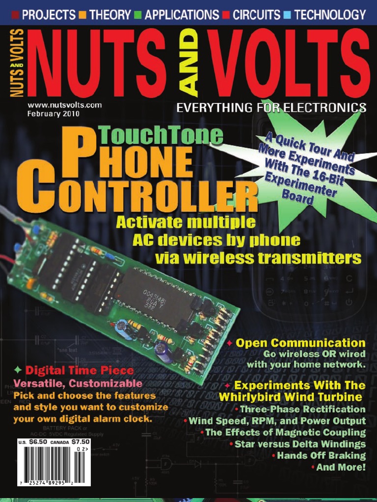 Nuts and Volts February 2010 Malestrom PDF Amplifier Distortion