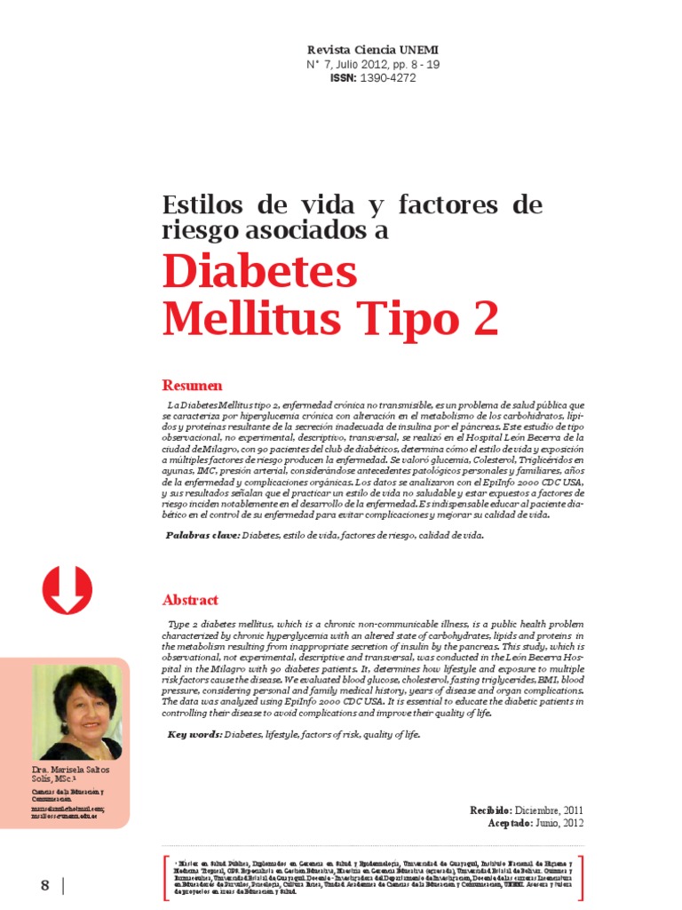 diabete tipo 2 pdf látáskárosodást a cukorbetegség kezelésében