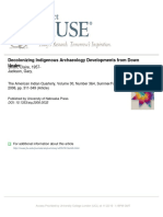 Decolonizing Indigenous Archaeology Developments From Down Under. Smith C. & Jackson 2006