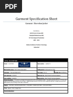 Download Garment specification sheet by ashpika SN37661471 doc pdf