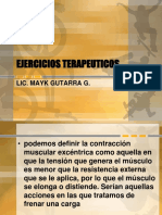 EJERCICIOS TERAPEUTICOS - Amplitud