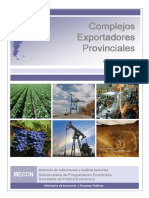 Argentina - Complejos Exportaciones Provinciales 2009