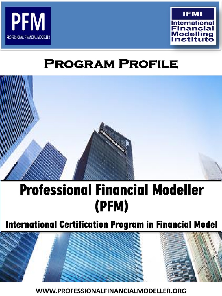 PFM Program Profile International Program | PDF | Valuation (Finance