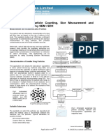 Pharmaceutical Particle Counting, Size Measurement and Chemical Analysis by SEM / EDX