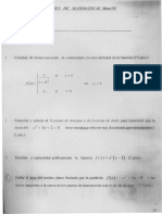 Mates Bachillerato - Exámenes de Matemáticas