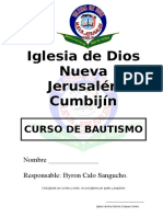 Curso de Bautismo