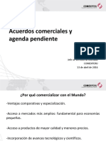 Comexperu-Acuerdos Comerciales y Agenda Pendiente