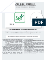 (9º ANO) SER - SIMULADO ENEM - DIA1 - CADERNO 1 - Prova PDF