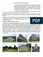 Civilización Maya Periodo Preclásico
